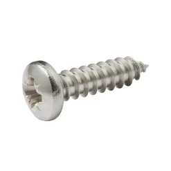 Diall Vis Pour Métal-Vis zinguée autoperceuses à tête cylindrique acier inoxydable A2, 4,2x19 mm - 25 pièces
