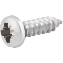 Diall Vis zinguée autoperceuses à tête cylindrique acier inoxydable A2, 3,5x13 mm - 25 pièces