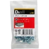 Diall Vis Pour Métal-Vis zinguée autoperceuses à tête à collerette, 4,2x16 mm - 25 pièces