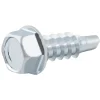 Diall Vis zinguée autoperceuses à tête hexagonale, 4,2x16 mm - 100 pièces