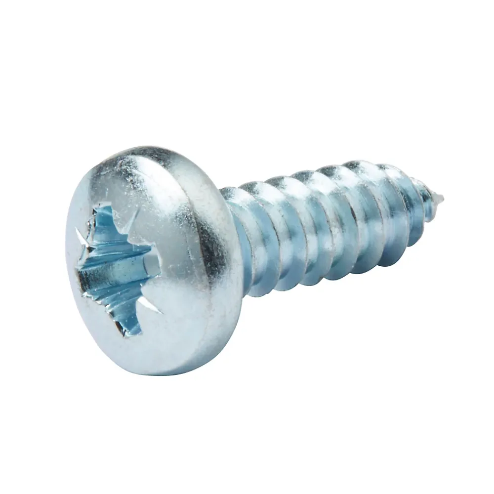 Diall Vis Pour Métal-Vis zinguée autoperceuses à tête cylindrique, 6,3x19 mm - 25 pièces