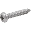 Diall Vis Pour Métal-Vis zinguée autoperceuses à tête à collerette, 4,2x13 mm - 25 pièces
