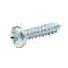 Diall Vis Pour Métal-Vis zinguée autoperceuses à tête pozidriv 3,5x16 mm, 25 pièces