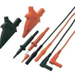 Voltcraft MS-5 Set de cordons de mesure de sécurité Banane mâle 4 mm 1,20 m CAT III 1000 V 10 A