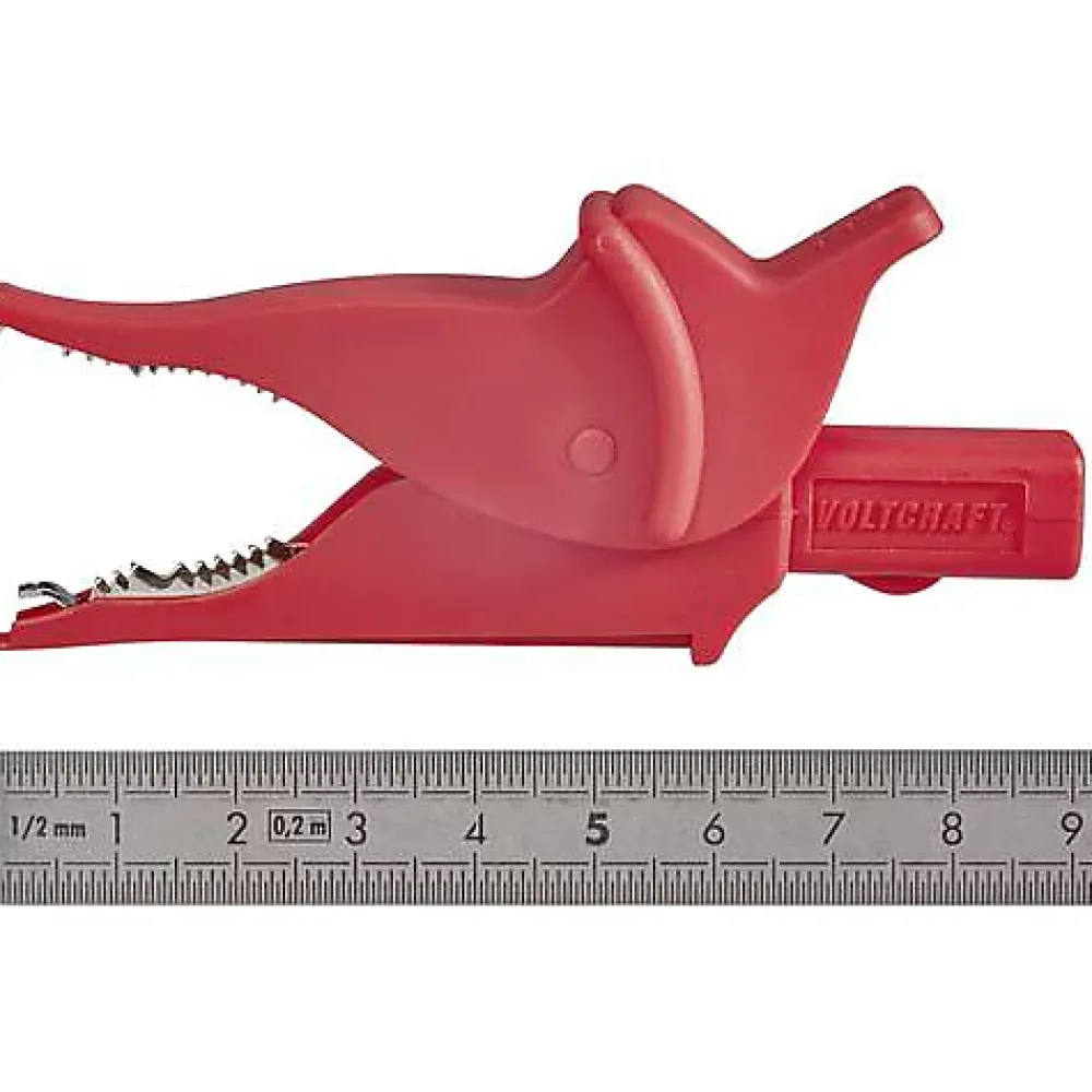 Voltcraft MS-5 Set de cordons de mesure de sécurité Banane mâle 4 mm 1,20 m CAT III 1000 V 10 A