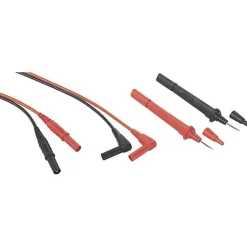 Voltcraft Testeur De Tension-VC801 Cordon de mesure 4 mm avec pointe de test 1,5 m, CAT III 1000 V, 10 A