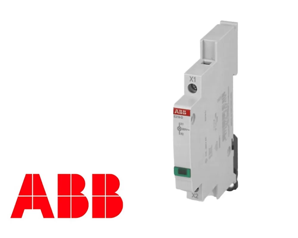 ABB Voyant modulaire vert 230V / Voyant & Poussoir modulaire