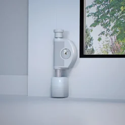 Abus Vérrou de fenêtre coulissante blanc