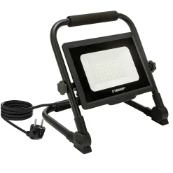 Velamp Lampe Torche-WAINGRO 50W : Projecteur de travail LED SMD 50W avec support de terre et câble 3m