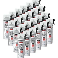 Rubson Mousse Expansive-24x aerosols mousse PU expansive 500ml WhiteTEQ