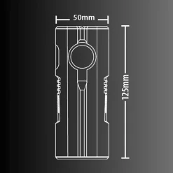 Xanlite Baladeuse-- Baladeuse LED pliable, Rechargeable USB, 200 lumens - BL200RUSB