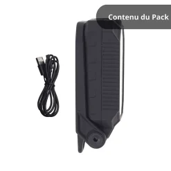 Xanlite Baladeuse-- Baladeuse LED Rechargeable USB-C, 5 modes d'éclairage, 450 lumens - BL700R