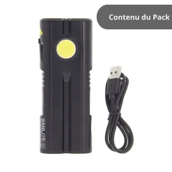 Xanlite Baladeuse-- Baladeuse LED Rechargeable USB-C, 800 lumens - BL1200R