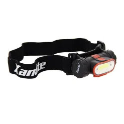 Xanlite Lampe Frontale-- Lampe Frontale LED, Détécteur de Mouvement Intégré, 350 Lumens, Rechargeable USB - FR350S