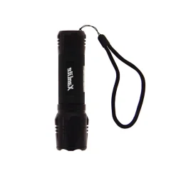 Xanlite Lampe Torche-- Lampe Torche LED Métallique, x3 Modes d'Eclairage, 600 Lumens, Piles Incluses - TO600M