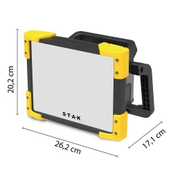 Stak X-BLAST PRO : Lampe de travail pour batteries 18V, 5000 lm